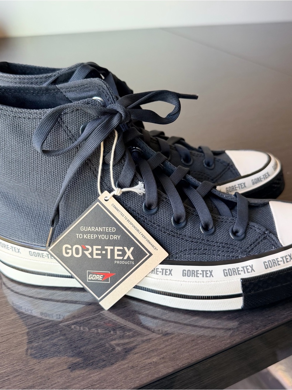 Converse Chuck High Top 70 GORE-TEX High Color Shadow Woods Women’s 7 Men’s 5 - Picture 2 of 8